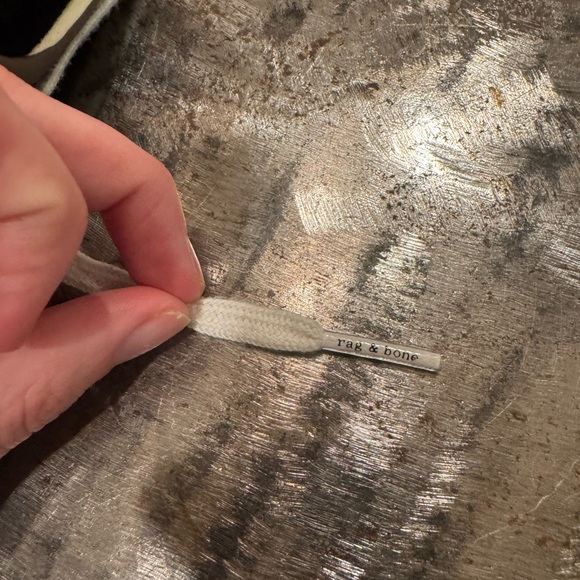 Rag & Bone Black and White Sneakers - Picture 6 of 7